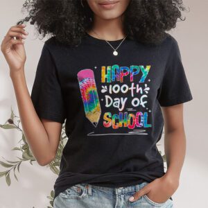 Tie Dye Happy 100th Day Of School Teachers Students Kids T Shirt 1 2