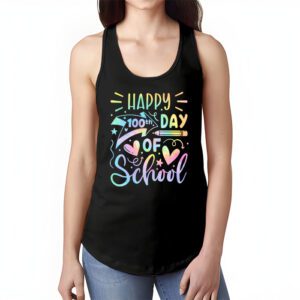 Tie Dye Happy 100th Day Of School Teachers Students Kids Tank Top 1 Tie Dye Happy 100th Day Of School Teachers Students Kids Tank Top 1