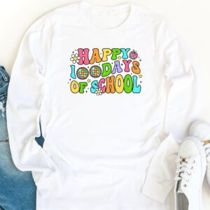 100 Days 100th Day Of School For Girls Boys Teacher Longsleeve Tee 1 1