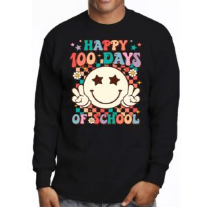 100 Days 100th Day Of School For Girls Boys Teacher Longsleeve Tee 3