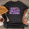 100 Days 100th Day Of School For Girls Boys & Teacher Longsleeve Tee