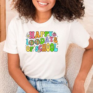 100 Days 100th Day Of School For Girls Boys Teacher T Shirt 1 3