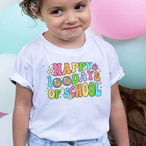 100 Days 100th Day Of School For Girls Boys Teacher T Shirt 2 3