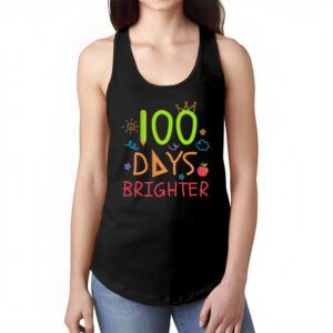 100 Days Brighter Happy 100 Days Of School Teachers Kids T Shirt 1 20
