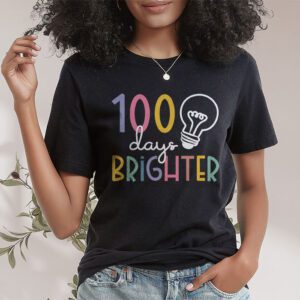 100 Days Brighter Happy 100 Days Of School Teachers Kids T Shirt 1 27