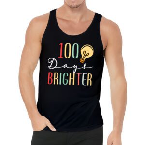 100 Days Brighter Happy 100 Days Of School Teachers Kids T Shirt 3 18