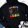 100 Days Growing Boho Flowers Teacher 100th Day of School Hoodie