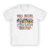100 Days Growing Boho Flowers Teacher 100th Day of School T-Shirt