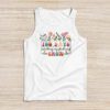 100 Days Growing Boho Flowers Teacher 100th Day of School Tank Top