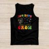100 Days Growing Boho Flowers Teacher 100th Day of School Tank Top