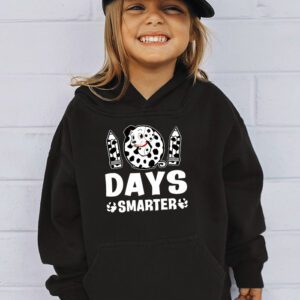 100 Days Of School Dalmatian Dog Boy Kid 100th Day Of School Hoodie 3 2