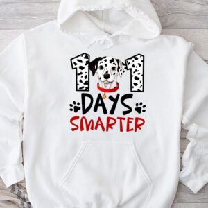 100 Days Of School Dalmatian Dog Boy Kid 100th Day Of School Hoodie