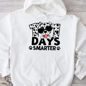 100 Days Of School Dalmatian Dog Boy Kid 100th Day Of School Hoodie