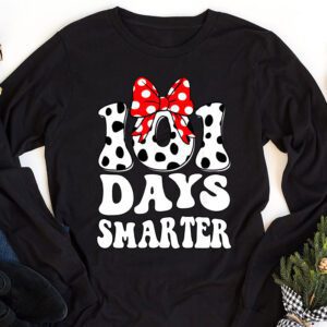 100 Days Of School Dalmatian Dog Boy Kid 100th Day Of School Longsleeve Tee 1 3