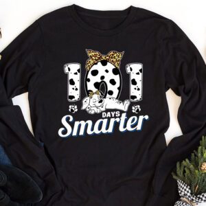 100 Days Of School Dalmatian Dog Boy Kid 100th Day Of School Longsleeve Tee 1 5