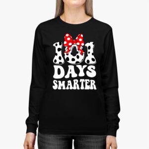 100 Days Of School Dalmatian Dog Boy Kid 100th Day Of School Longsleeve Tee 2 3