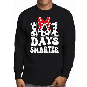 100 Days Of School Dalmatian Dog Boy Kid 100th Day Of School Longsleeve Tee 3 3