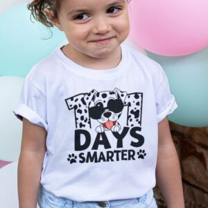 100 Days Of School Dalmatian Dog Boy Kid 100th Day Of School T Shirt 2 5