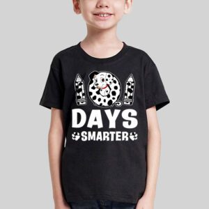 100 Days Of School Dalmatian Dog Boy Kid 100th Day Of School T Shirt 3