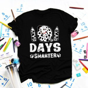 100 Days Of School Dalmatian Dog Boy Kid 100th Day Of School T-Shirt