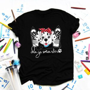 100 Days Of School Dalmatian Dog Boy Kid 100th Day Of School T-Shirt