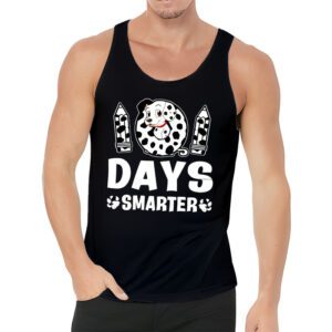 100 Days Of School Dalmatian Dog Boy Kid 100th Day Of School Tank Top 3