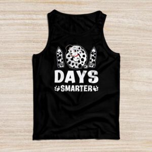 100 Days Of School Dalmatian Dog Boy Kid 100th Day Of School Tank Top