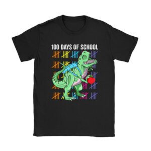 100 Days Of School Trex 100 Days Smarter 100th Day of School T-Shirt