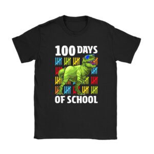 100 Days Of School Trex 100 Days Smarter 100th Day of School T-Shirt