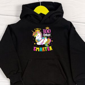 100 Days Smarter 100th Day Of School Toddlers Girls Hoodie 1 100 Days Smarter 100th Day Of School Toddlers Girls Hoodie 1 3