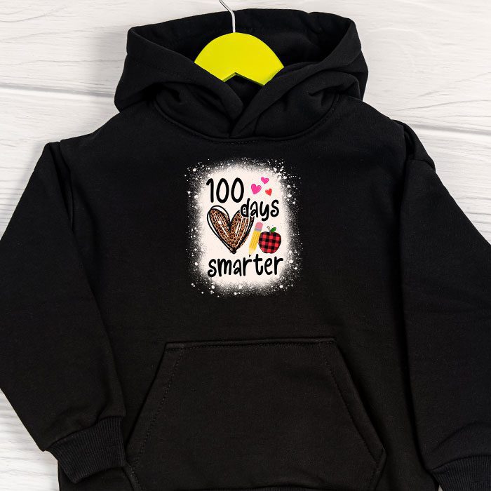 100-Days-Smarter-100th-Day-Of-School-Toddlers-Girls-Hoodie-1 100 Days Smarter 100th Day Of School Toddlers Girls Hoodie 1 4