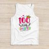 100 Days Smarter 100th Day Of School Toddlers Girls Tank Top