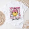 100 Days Smarter Happy 100th Day Of School Groovy Boy Girl T-Shirt