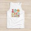 100 Days Smarter Happy 100th Day Of School Groovy Boy Girl Tank Top