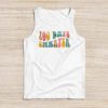 100 Days Smarter Happy 100th Day Of School Groovy Boy Girl Tank Top