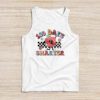 100 Days Smarter Happy 100th Day Of School Groovy Boy Girl Tank Top