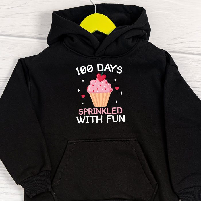 100-Days-Sprinkled-With-Fun-Cupcake-100th-Day-Of-School-Girl-Hoodie-1 100 Days Sprinkled With Fun Cupcake 100th Day Of School Girl Hoodie 1 3