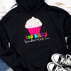 100 Days Sprinkled With Fun Cupcake 100th Day Of School Girl Hoodie