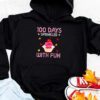 100 Days Sprinkled With Fun Cupcake 100th Day Of School Girl Hoodie