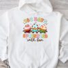100 Days Sprinkled With Fun Cupcake 100th Day Of School Girl Hoodie