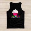 100 Days Sprinkled With Fun Cupcake 100th Day Of School Girl Tank Top
