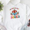 100 Days in the Books Reading Teacher 100th Day of School Hoodie