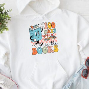 100 Days in the Books Reading Teacher 100th Day of School Hoodie