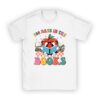 100 Days in the Books Reading Teacher 100th Day of School T-Shirt