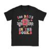 100 Days in the Books Reading Teacher 100th Day of School T-Shirt