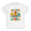 100 Days in the Books Reading Teacher 100th Day of School T-Shirt