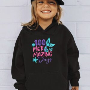 100 Days of School 100 Mermazing Days of School Mermaid Hoodie 2