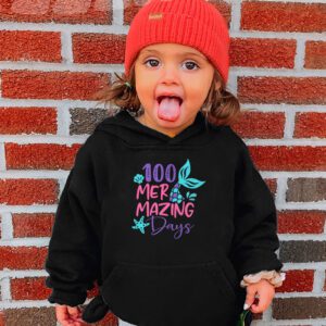 100 Days of School 100 Mermazing Days of School Mermaid Hoodie 3