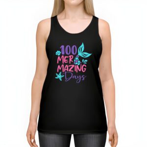 100 Days of School 100 Mermazing Days of School Mermaid Tank Top 2