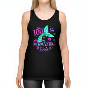 100 Days of School 100 Mermazing Days of School Mermaid Tank Top 2 4